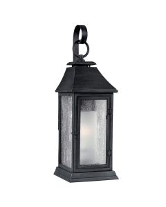 Shepherd 2 Light Medium Wall Lantern - Dark Weathered Zinc