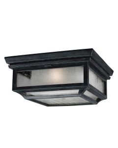 Shepherd 2 Light Flush - Dark Weathered Zinc