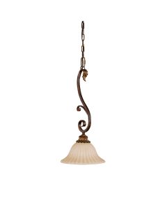Sonoma Valley 1 Light Mini Pendant - Aged Tortoise Shell