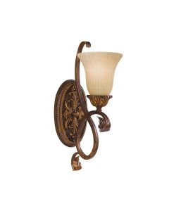 Sonoma Valley 1 Light Wall Light - Aged Tortoise Shell