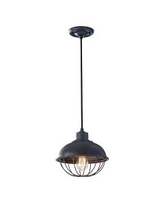 Urban Renewal 1 Light Pendant - Antique Forged Iron