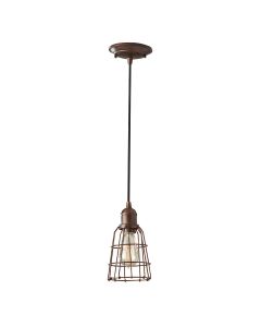 Urban Renewal 1 Light Pendant - Parisian Bronze