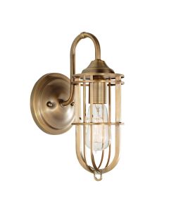 Urban Renewal 1 Light Wall Light - Dark Antique Brass