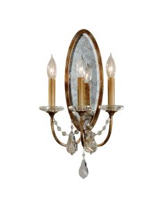 Valentina 3 Light Wall Light - Oxidized Bronze