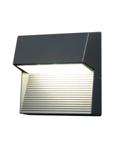 Freyr Square 1 Light Wall Light - Graphite