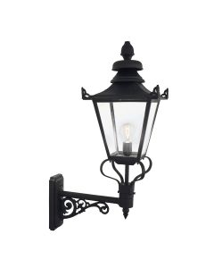 Grampian 1 Light Wall Lantern - Black