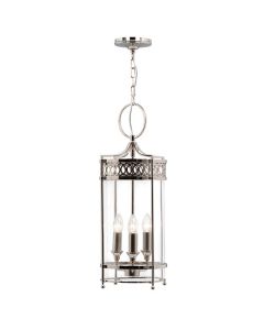 Guildhall Pendant - Polished Nickel