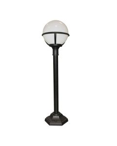 Glenbeigh 1 Light Pillar Lantern - Black