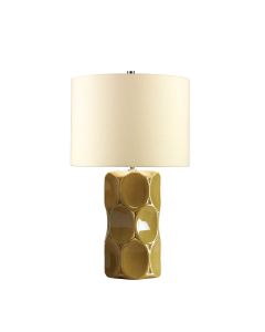 Green Retro 1 Light Table Lamp - Green