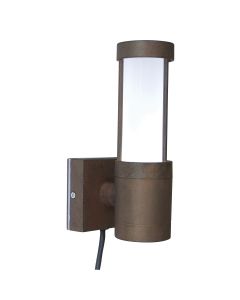 Beta Plain Wall Lantern - Aged Iron