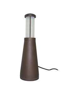 Beta Aluminium Plain Bollard - Aged Iron