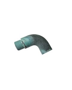 Bronze Verdigris adapter to angle spotlights downwards