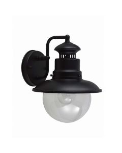 Shipston 1 Light Wall Lantern - Black