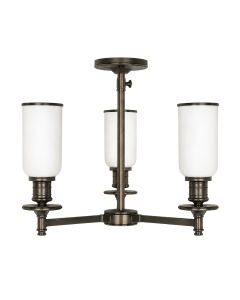 Highgate 3 lt Chandelier - Old Bronze