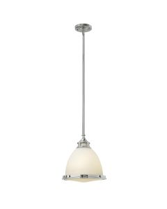 Amelia 1 Light Medium Pendant - Chrome
