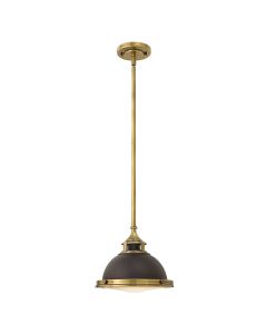 Amelia 1Lt Mini Pendant - Buckeye Bronze / Restoration Bronze