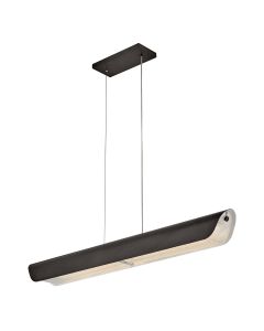 Arco Linear LED pendant - Black Oxide