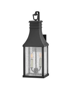Beacon Hill 2lt Medium Wall Lantern - Museum Black