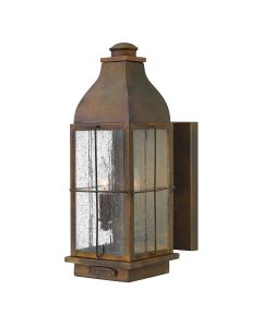 Bingham 2 Light Medium Wall Lantern - Sienna