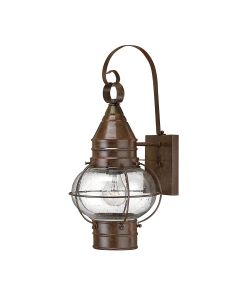 Cape Cod 1 Light Medium Wall Lantern - Sienna Bronze