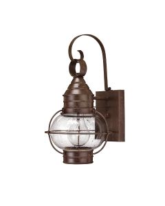 Cape Cod 1 Light Small Wall Lantern - Sienna Bronze