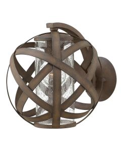 Carson 1 Light Small Wall Lantern - Vintage Iron