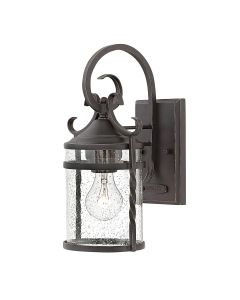 Casa 1 Light Wall Lantern - Olde Black