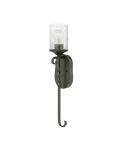 Casa 1 Light Wall Light - Olde Black