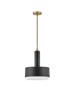 Cedric Medium Pendant - Black