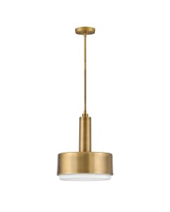 Cedric Medium Pendant - Lacquered Brass