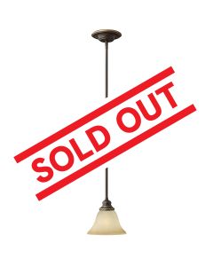 Cello 1 Light Mini Pendant - Antique Bronze