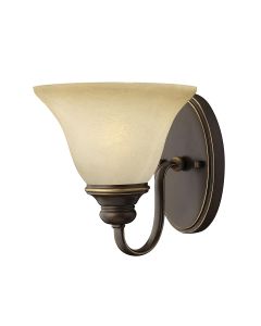 Cello 1 Light Wall Light - Antique Bronze