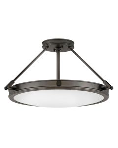 Collier 4 light Medium Semi-Flush - Black Oxide