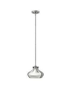 Congress 1 Light Pendant - Chrome
