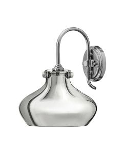 Congress 1 Light Wall Light - Chrome