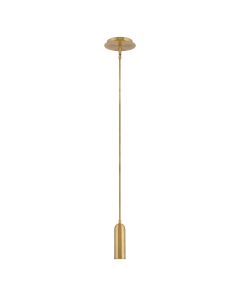Dax LED Mini Pendant - Heritage Brass