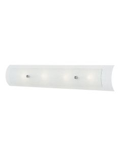 Duet 4 Light Wall Light - Polished Chrome