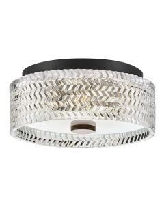Elle 2 lt Small Flush - Black