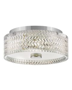 Elle 2 lt Small Flush - Chrome