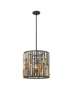 Gemma 3 Light Pendant - Vintage Bronze