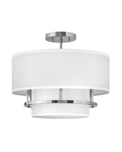Graham 3 Light Duo Mount - Polished Nickel
