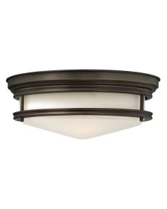Hadley 3 Light Flush - Oil Rubbed Bronze