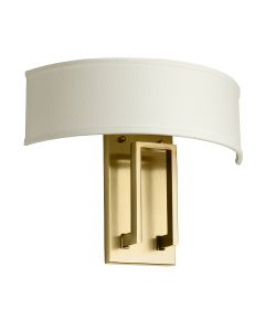 Hampton 2 lt Wall Light - Brushed Brass