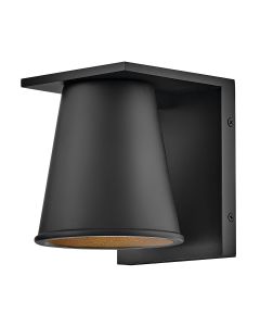 Coastal Small Wall Lantern - Matt Black
