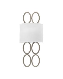 Jules 2 Light Wall Light - Brushed Nickel