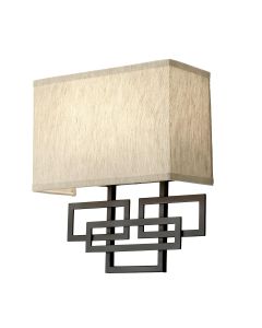 Lanza 2 Light Wall Light - Oil Rubbed Bronze