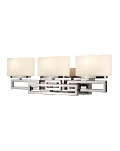 Lanza 3 Light Above Mirror Light - Polished Chrome