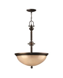 Mayflower 3 Light Pendant - Olde Bronze