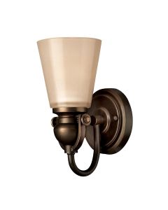 Mayflower 1 Light Wall Light - Olde Bronze