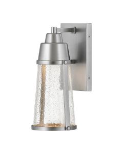 Miles 1 Light Wall Lantern - Painted Satin Nickel
